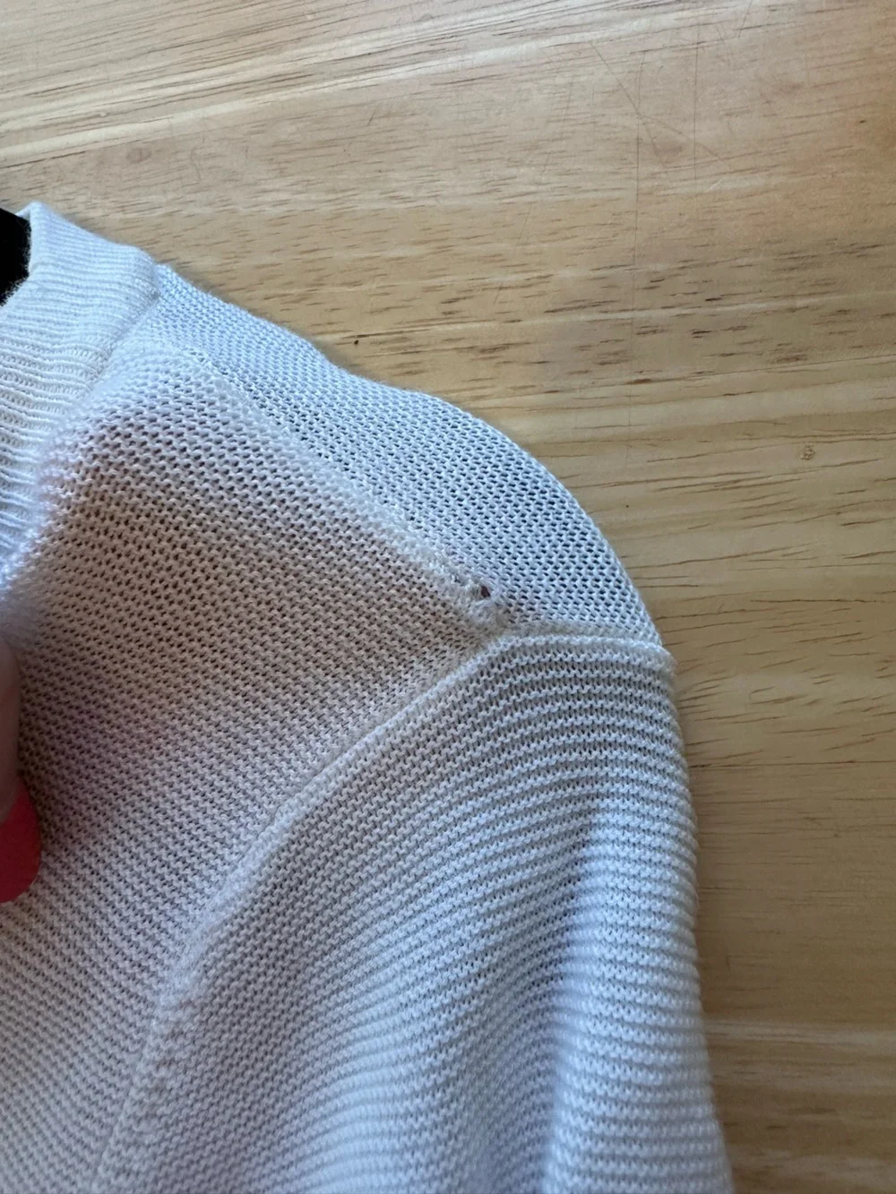 Talbots Women’s Plus Size Cute Bow Stripe Red White Tunic Sweater 1X Petite